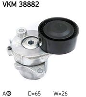 SKF VKM38882 - Tensor de correa, correa poli V