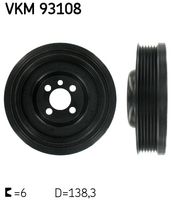 SKF VKM93108 - Polea, cigüeñal