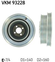 SKF VKM93228 - Polea, cigüeñal