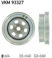 SKF VKM93327 - Polea, cigüeñal