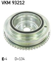 SKF VKM93212 - Equipamiento de vehículo: para vehículos con climatizador<br>Diámetro [mm]: 135<br>Número de nervaduras: 5<br>