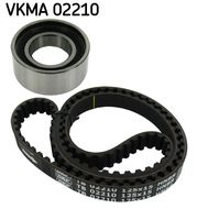 SKF VKMA02210 - nº de motor hasta: 9042883<br>Ancho de cinta [mm]: 15<br>Color: negro<br>Número de dientes: 104<br>Correas: con perfil de dientes trpezoidal<br>