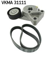 SKF VKMA31111 - Juego de correas trapeciales poli V