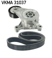 SKF VKMA31037 - Juego de correas trapeciales poli V