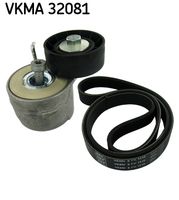 SKF VKMA32081 - Juego de correas trapeciales poli V