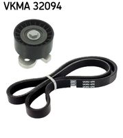 SKF VKMA32094 - Juego de correas trapeciales poli V