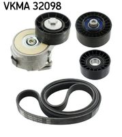 SKF VKMA32098 - Juego de correas trapeciales poli V