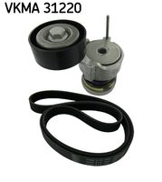 SKF VKMA31220 - Juego de correas trapeciales poli V