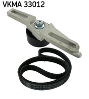 SKF VKMA33012 - Juego de correas trapeciales poli V