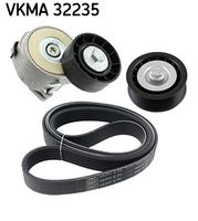 SKF VKMA32235 - Juego de correas trapeciales poli V