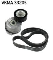 SKF VKMA 33205 - Juego de correas trapeciales poli V