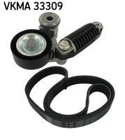 SKF VKMA33309 - Juego de correas trapeciales poli V