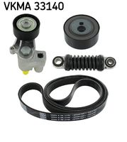 SKF VKMA33140 - Juego de correas trapeciales poli V