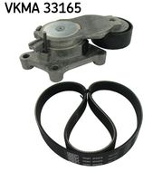 SKF VKMA33165 - Unidades accionadas: Alternador<br>Equipamiento de vehículo: para vehículos con climatizador<br>Nº art. herramienta recomendada: GAT5188<br>