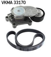 SKF VKMA33170 - Juego de correas trapeciales poli V