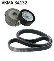 SKF VKMA34132 - Juego de correas trapeciales poli V