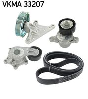 SKF VKMA33207 - Juego de correas trapeciales poli V