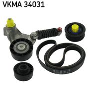 SKF VKMA34031 - Juego de correas trapeciales poli V