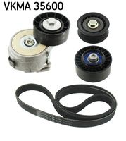 SKF VKMA35600 - Juego de correas trapeciales poli V