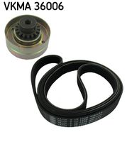 SKF VKMA36006 - Juego de correas trapeciales poli V