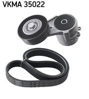 SKF VKMA35022 - Juego de correas trapeciales poli V