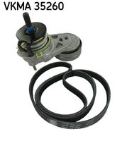 SKF VKMA35260 - Unidades accionadas: Alternador<br>Equipamiento de vehículo: para vehículos con climatizador<br>N.º de chasis (VIN) hasta: 51999999<br>