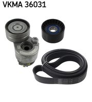 SKF VKMA36031 - Juego de correas trapeciales poli V