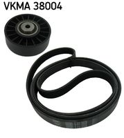 SKF VKMA38004 - Juego de correas trapeciales poli V