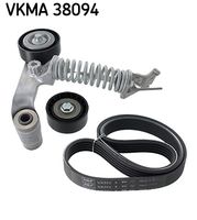 SKF VKMA 38094 - Juego de correas trapeciales poli V