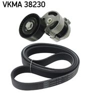 SKF VKMA38230 - Unidades accionadas: Alternador<br>Equipamiento de vehículo: para vehículos con climatizador<br>Código de motor: N42 B20 A<br>Unidades accionadas: Alternador<br>Equipamiento de vehículo: para vehículos con climatizador<br>Código de motor: N46 B20 A<br>Código de motor: N46 B20 C<br>