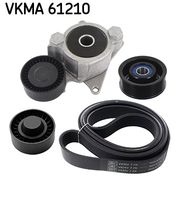 SKF VKMA61210 - Juego de correas trapeciales poli V