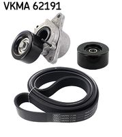 SKF VKMV7PK1732 - Correa trapecial poli V