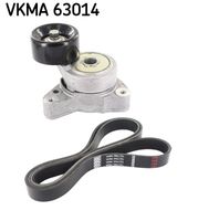 SKF VKMA63014 - Juego de correas trapeciales poli V