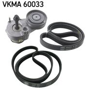 SKF VKMA60033 - Juego de correas trapeciales poli V