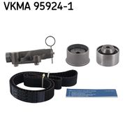 SKF VKMA959241 - año construcción hasta: 06/2000<br>para el tipo de serie del modelo: H66W<br>Ancho de cinta [mm]: 29<br>Color: negro<br>Número de dientes: 154<br>Correas: con perfil redondeado de dientes<br>