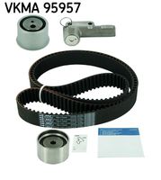 SKF VKMA95957 - año construcción hasta: 11/2005<br>Ancho de cinta [mm]: 32<br>Color: negro<br>Número de dientes: 207<br>Correas: con perfil redondeado de dientes<br>