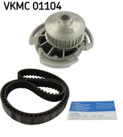 SKF VKMC01104 - Bomba de agua + kit correa distribución