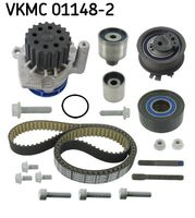 SKF VKMC011482 - Bomba de agua + kit correa distribución