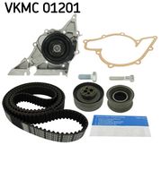 SKF VKMC01201 - Bomba de agua + kit correa distribución