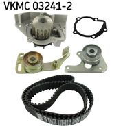 SKF VKMC032412 - año construcción desde: 01/1994<br>año construcción hasta: 01/1997<br>Nº art. herramienta recomendada: VKN 1009<br>Material rotor de la bomba: Plástico<br>Ancho de cinta [mm]: 25,4<br>Artículo complementario/Información complementaria: con juntas<br>Número de dientes: 136<br>Correas: con perfil redondeado de dientes<br>