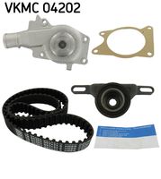 SKF VKMC04202 - Bomba de agua + kit correa distribución