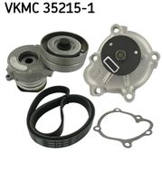 SKF VKMC 35215-1 - Bomba de agua + kit de correa poli V