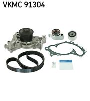 SKF VKMC91304 - Bomba de agua + kit correa distribución