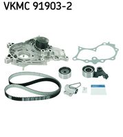 SKF VKMC 91903-2 - Bomba de agua + kit correa distribución