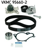 SKF VKMC956602 - Bomba de agua + kit correa distribución