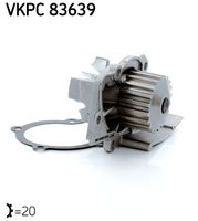 SKF VKPC 83639 - Bomba de agua, refrigeración del motor