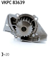 SKF VKPC 83639 - Bomba de agua, refrigeración del motor