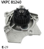 SKF VKPC81240 - Calidad: OE+Performance<br>Material rotor de la bomba: Plástico<br>Tipo de servicio: eléctrico<br>Tipo de cárter/carcasa: con carcasa (cárter)<br>