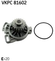 SKF VKPC81602 - año construcción desde: 08/1983<br>año construcción hasta: 07/1989<br>Tipo de vehículo: LT 40<br>Código de motor: DV<br>año construcción desde: 08/1983<br>año construcción hasta: 07/1992<br>Tipo de vehículo: LT 45<br>Código de motor: DV<br>año construcción desde: 08/1983<br>año construcción hasta: 07/1992<br>Tipo de vehículo: LT 50<br>Código de motor: DV<br>año construcción desde: 08/1985<br>año construcción hasta: 07/1992<br>Tipo de vehículo: LT 55<br>Código de motor: DV<br>