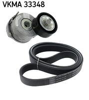 SKF VKMA33205 - Juego de correas trapeciales poli V